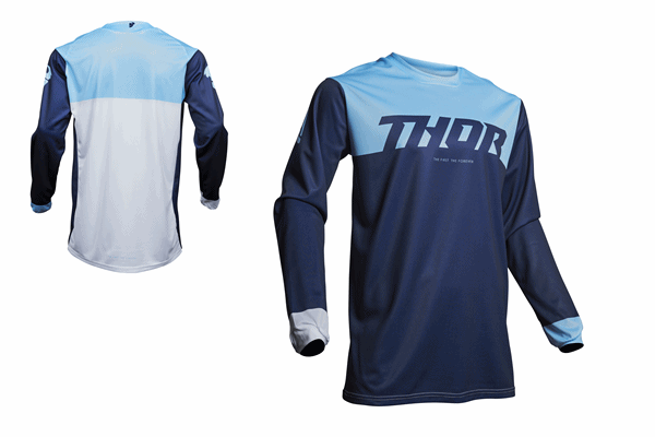 【2020モデル 一斉値下げ!!】 THOR “PULSE” MXジャージ FACTOR ネイビー/パウダー 【2020モデル 一斉値下げ!!】 THOR “PULSE” MXジャージ FACTOR ネイビー/パウダー